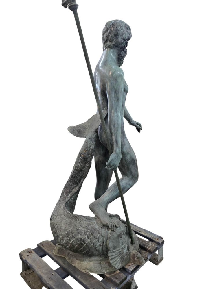 Monumental Neptune Statue, 1970s for sale at Pamono