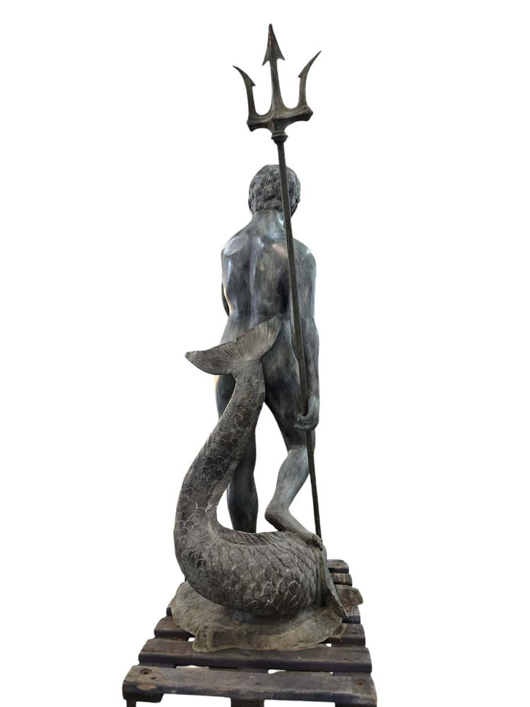 Monumental Neptune Statue, 1970s for sale at Pamono