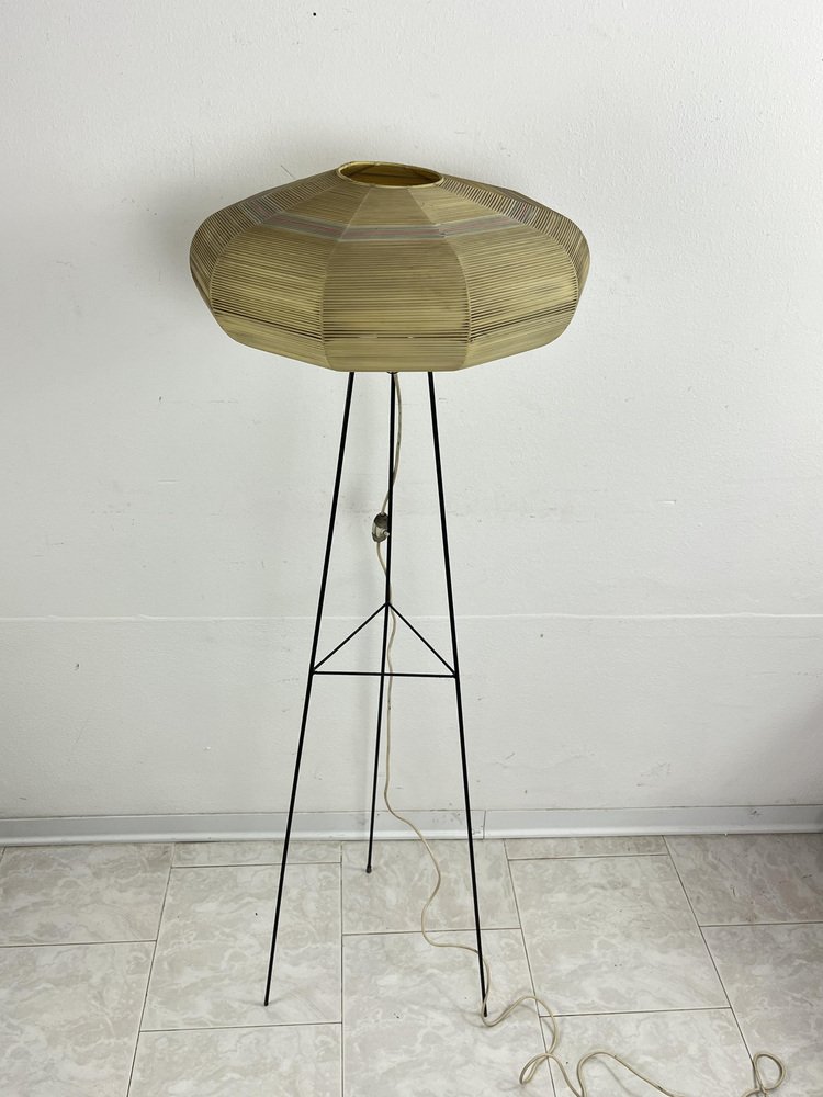 Lampe de table en céramique Tiki 1950s - En vente sur