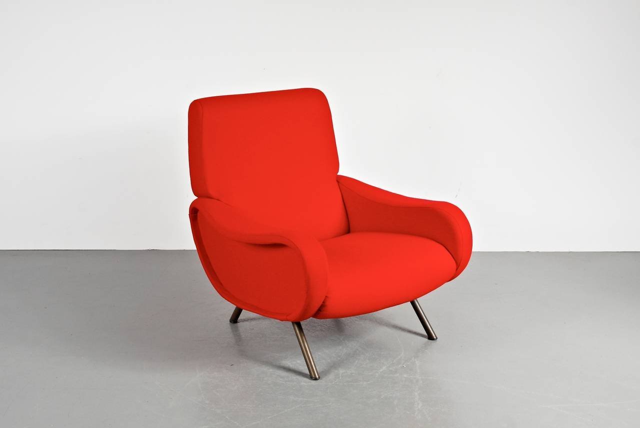 Fauteuil Lady par Marco Zanuso pour Arflex, Italie, 1950s en vente sur