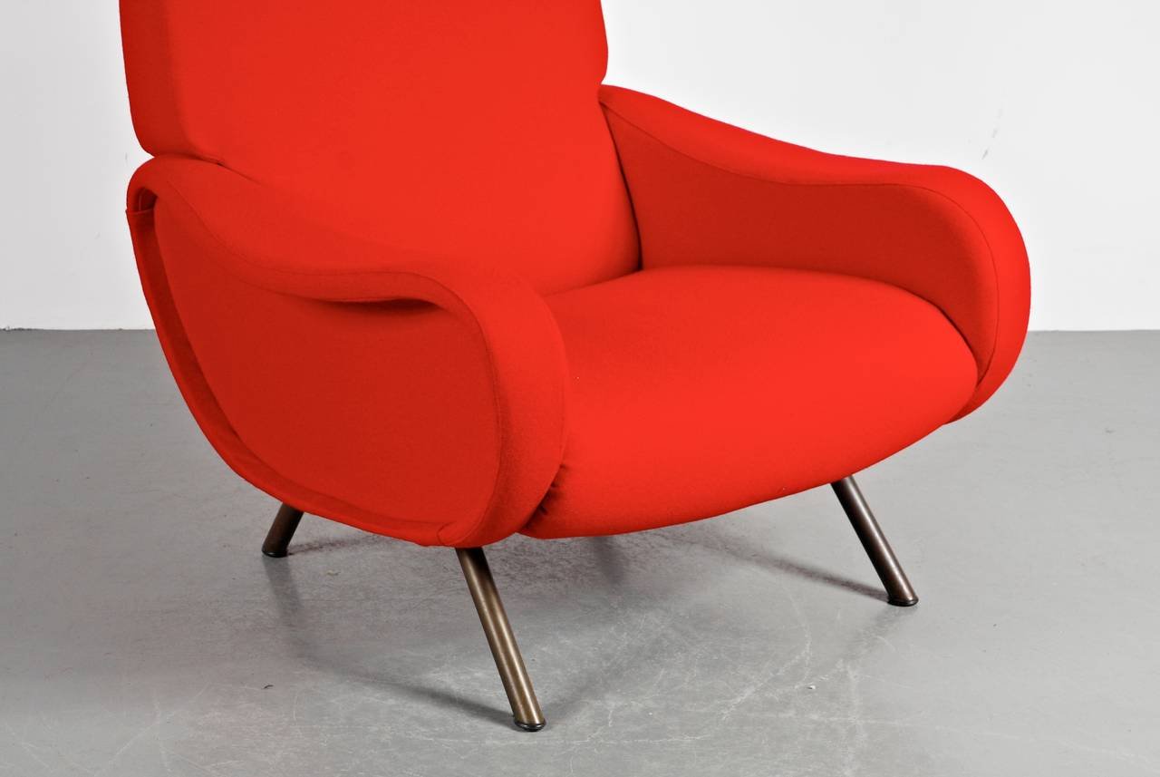 Fauteuil Lady par Marco Zanuso pour Arflex, Italie, 1950s en vente sur