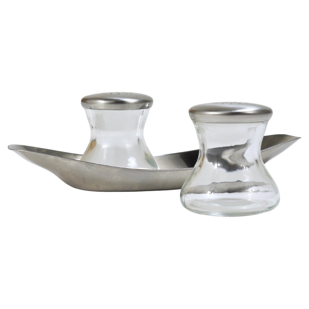 独1950年代　W. Wagenfeld for WMF No. 445.01 mid-century-salt-pepper-