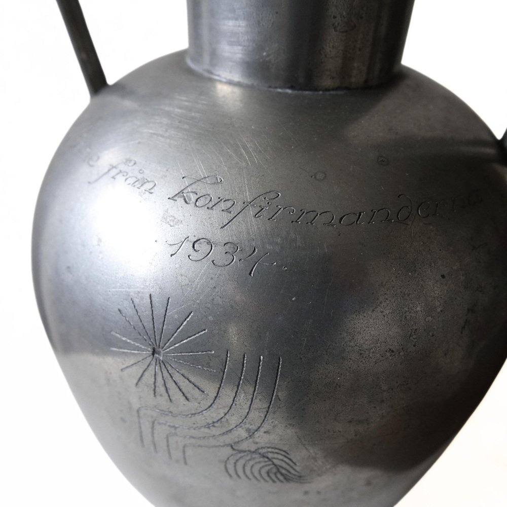 Coupe Trophée Fraternité Phi Kappa Psi Vintage 1930 - En Laiton, Style Art Déco Grec, Occasion