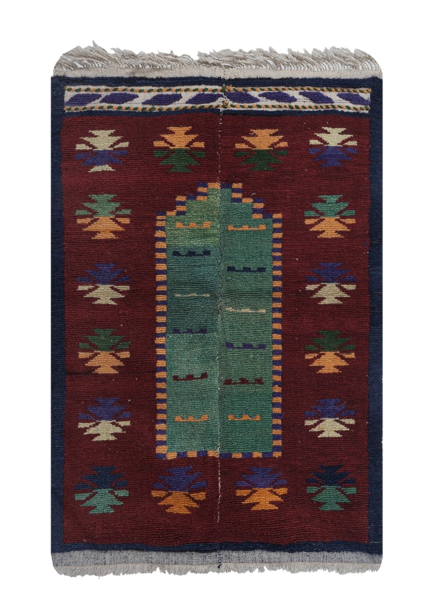 Vintage Wool Turkish Tulu Rug, 1960s for sale at Pamono