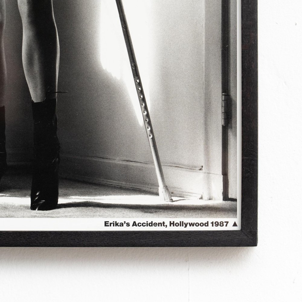 Helmut Newton, Nude, 1987, Black and White Photograph, Framed for sale