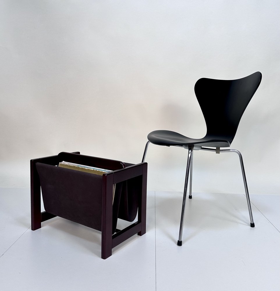 Large Brutalist German Magazine Rack, 1970s for sale at Pamono