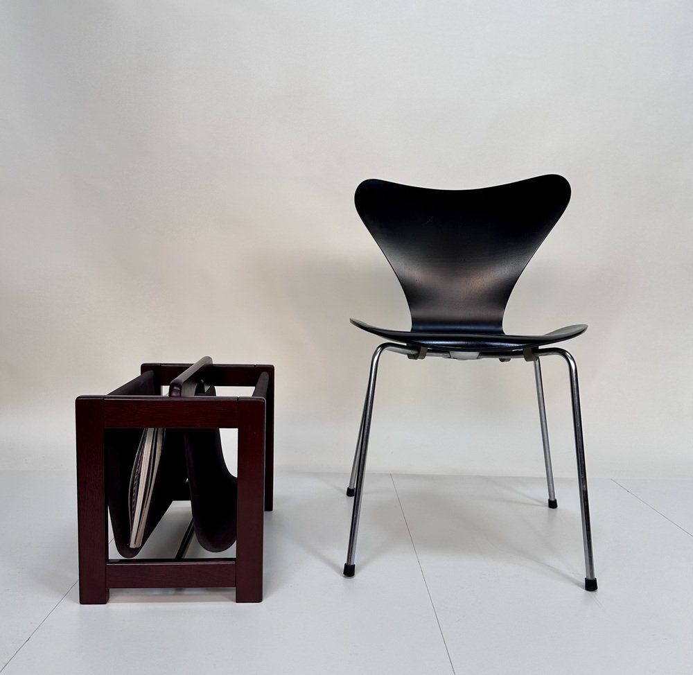 Large Brutalist German Magazine Rack, 1970s for sale at Pamono