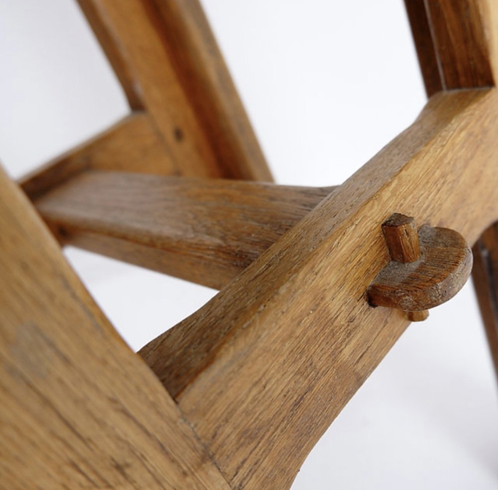 Vintage Wood Console Table, 1959 for sale at Pamono