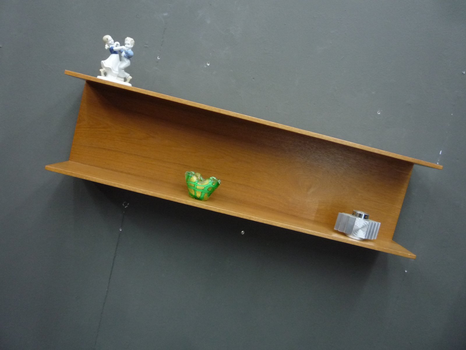 Teak Wall Shelf by Wilhelm Renz, 1960s for sale at Pamono