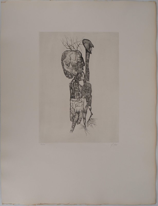 Deux Racine Fred Deux, Racine, Original Engraving for sale at Pamono