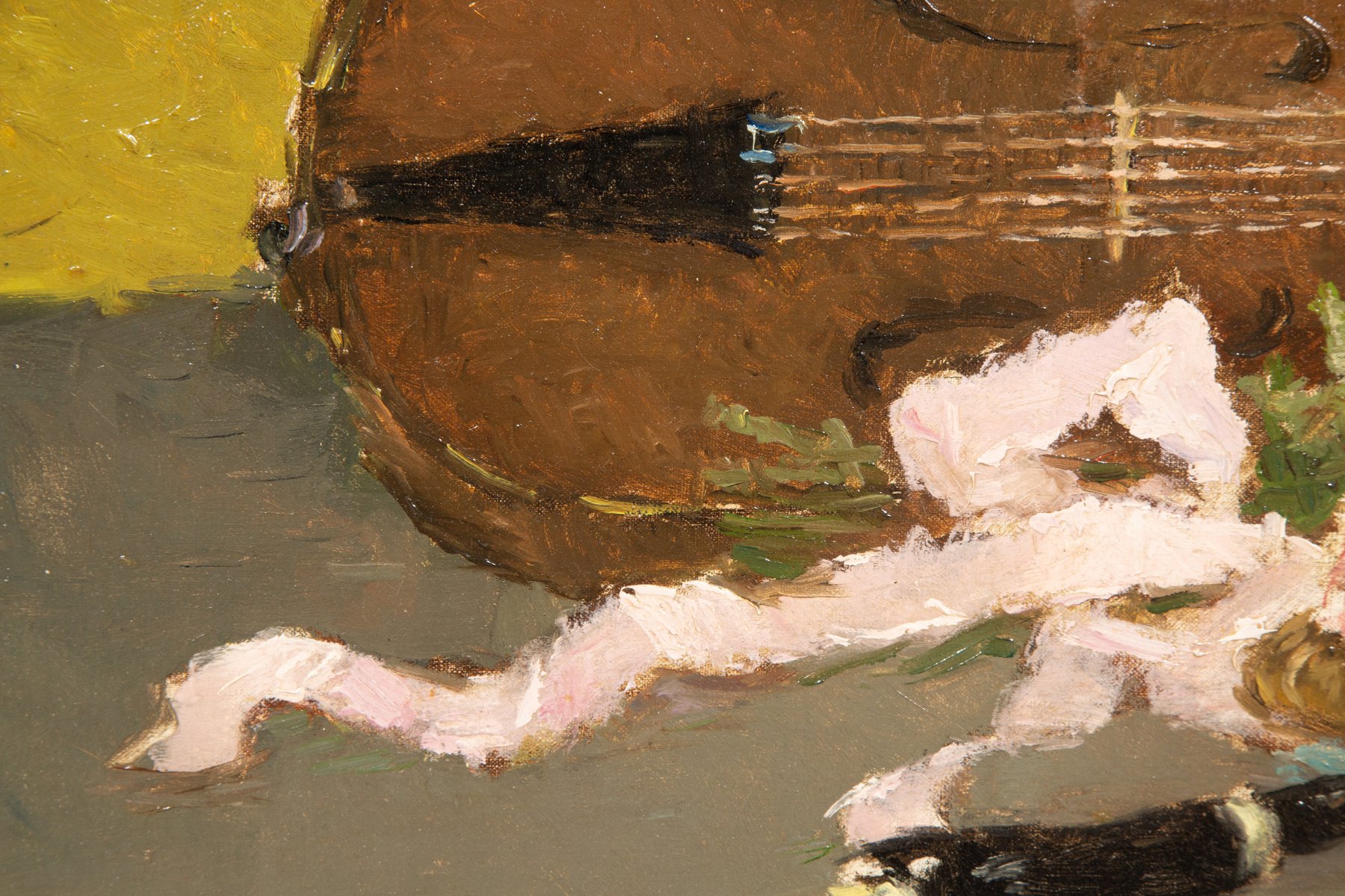 Dietz Edzard, Music and Roses, 1920s, Oil on Canvas for sale at Pamono