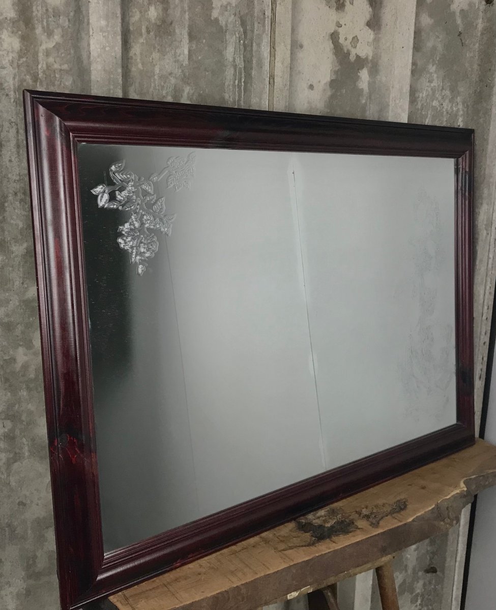 Miroirs les quatre saisons d'après Alfons Mucha (1860-1939) - style Art nouveau - milieu du XXème