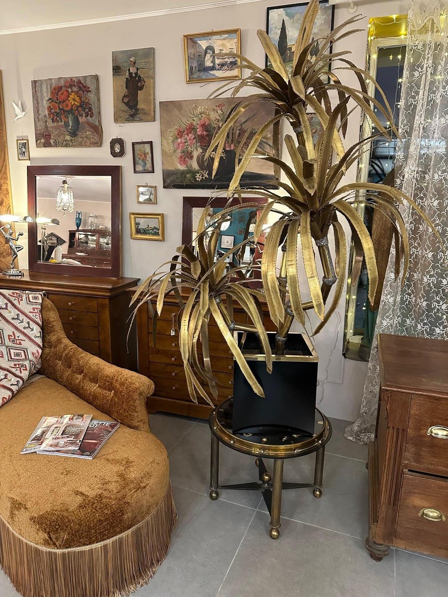 Brass Tree from Maison Jansen, 1960 for sale at Pamono