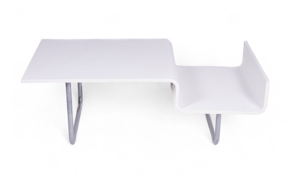 Modern Think Design White Coffee Table for sale at Pamono