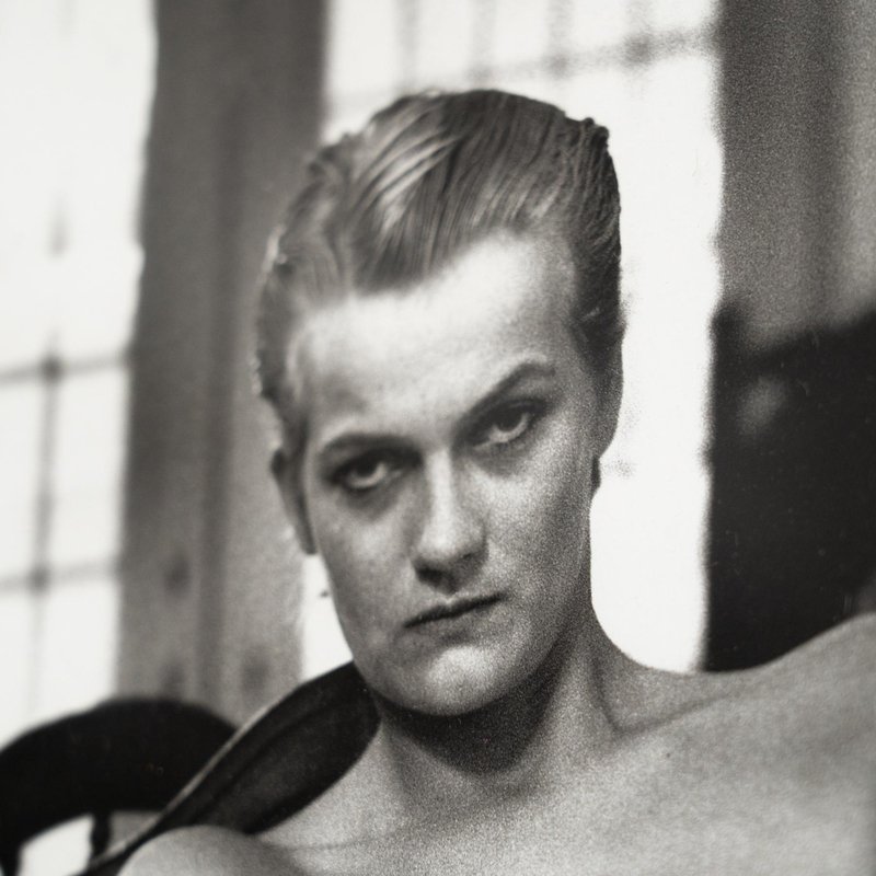 Helmut Newton, Iconic Nude, 1987, Black and White Photograph for sale