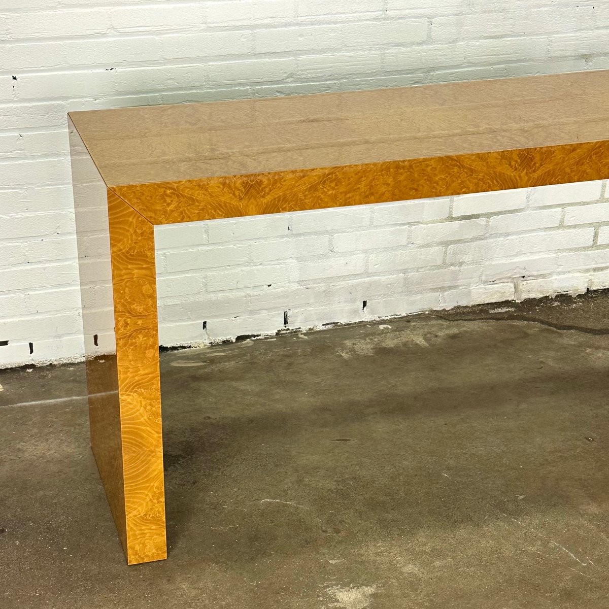 Console Table with Burlwood from Selva for sale at Pamono
