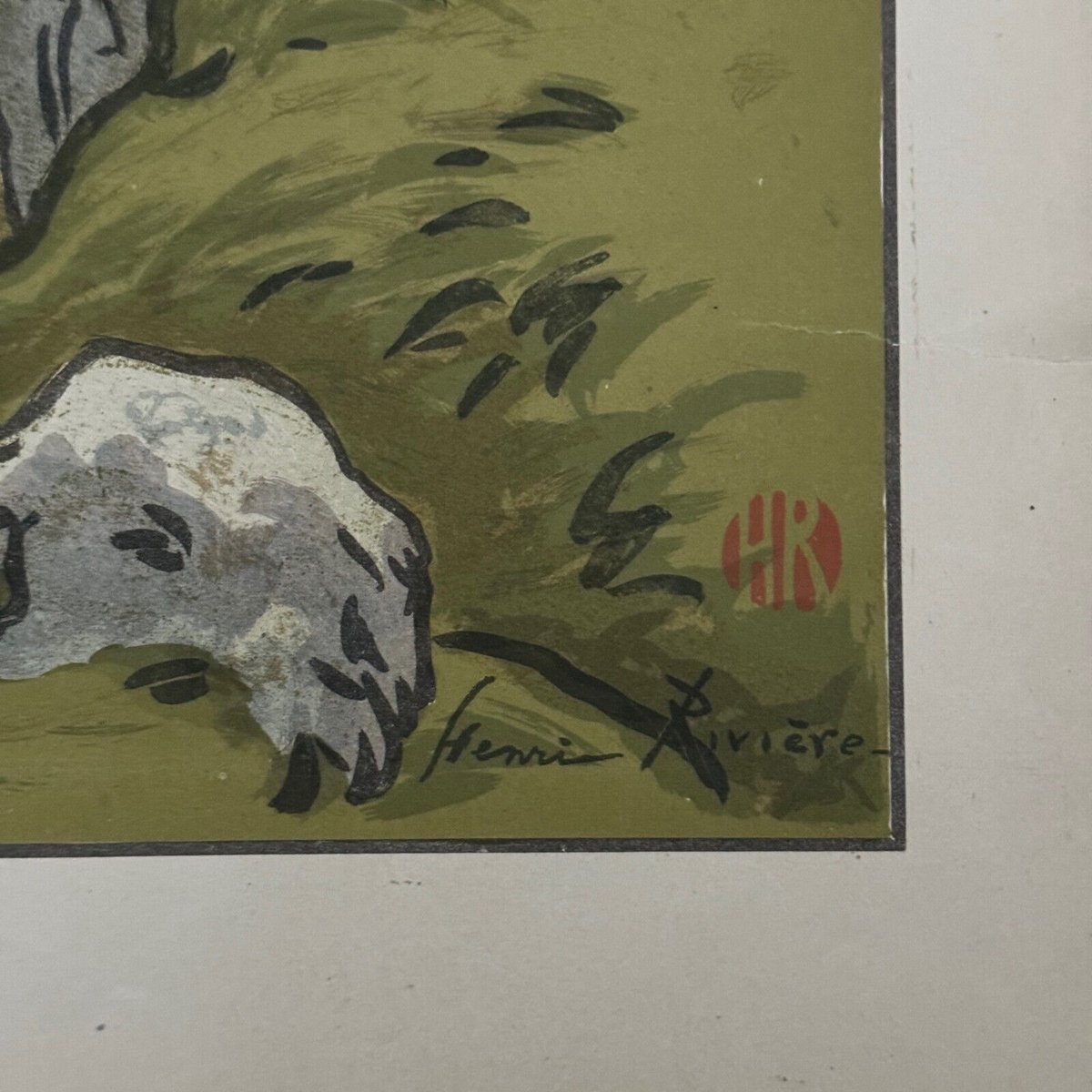 Henri Rivière, Les Aspects de la Nature: La Falaise, Lithograph for ...