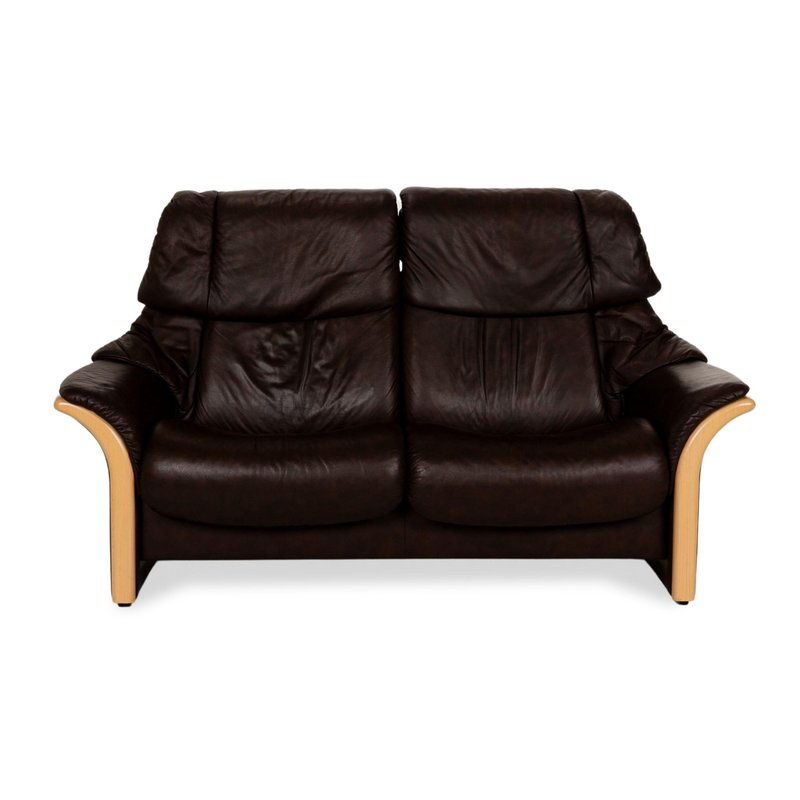 Canapé Deux Places Aurora Vintage en Cuir de Stressless en vente sur Canapé Deux Places Aurora Vintage en Cuir de Stressless en vente sur