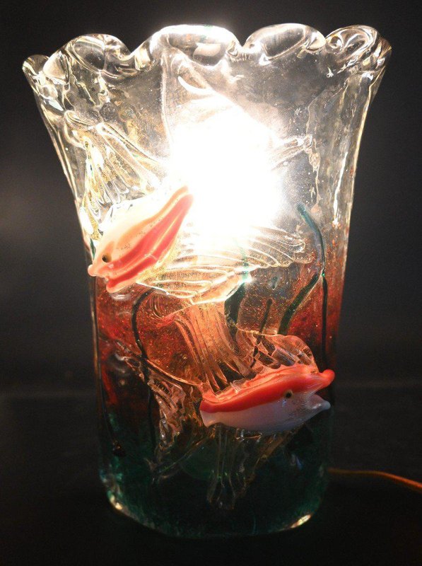 Picture Idea: Murano Glass Aquarium Fish Sconces By Alfredo Barbini Set Of