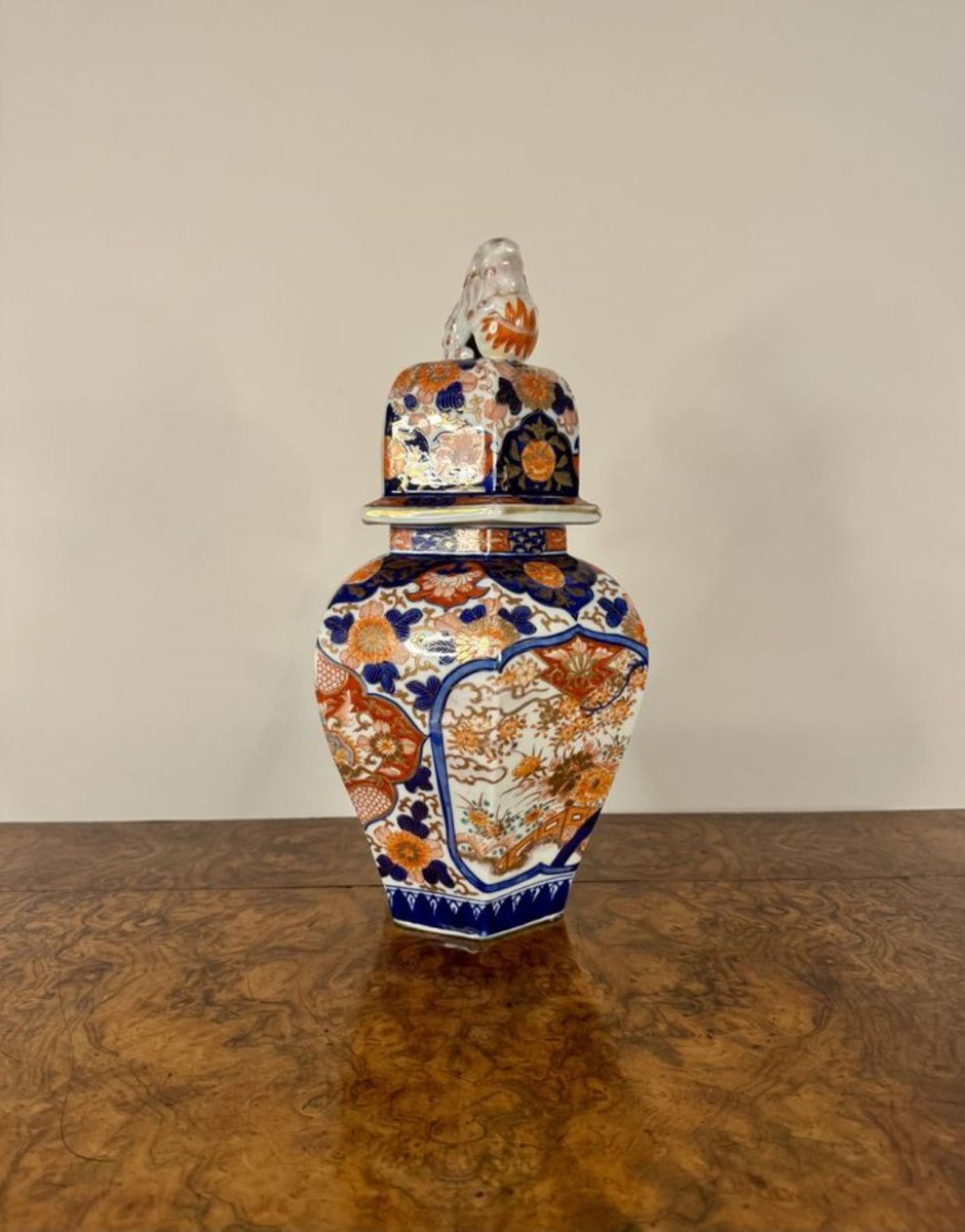 Bol Et Couvercle Japonais Edo IMARI - Période 1670-1740, Porcelaine Arita, Dorure | Antiquité Pré-1800, Qualité Exceptionnelle