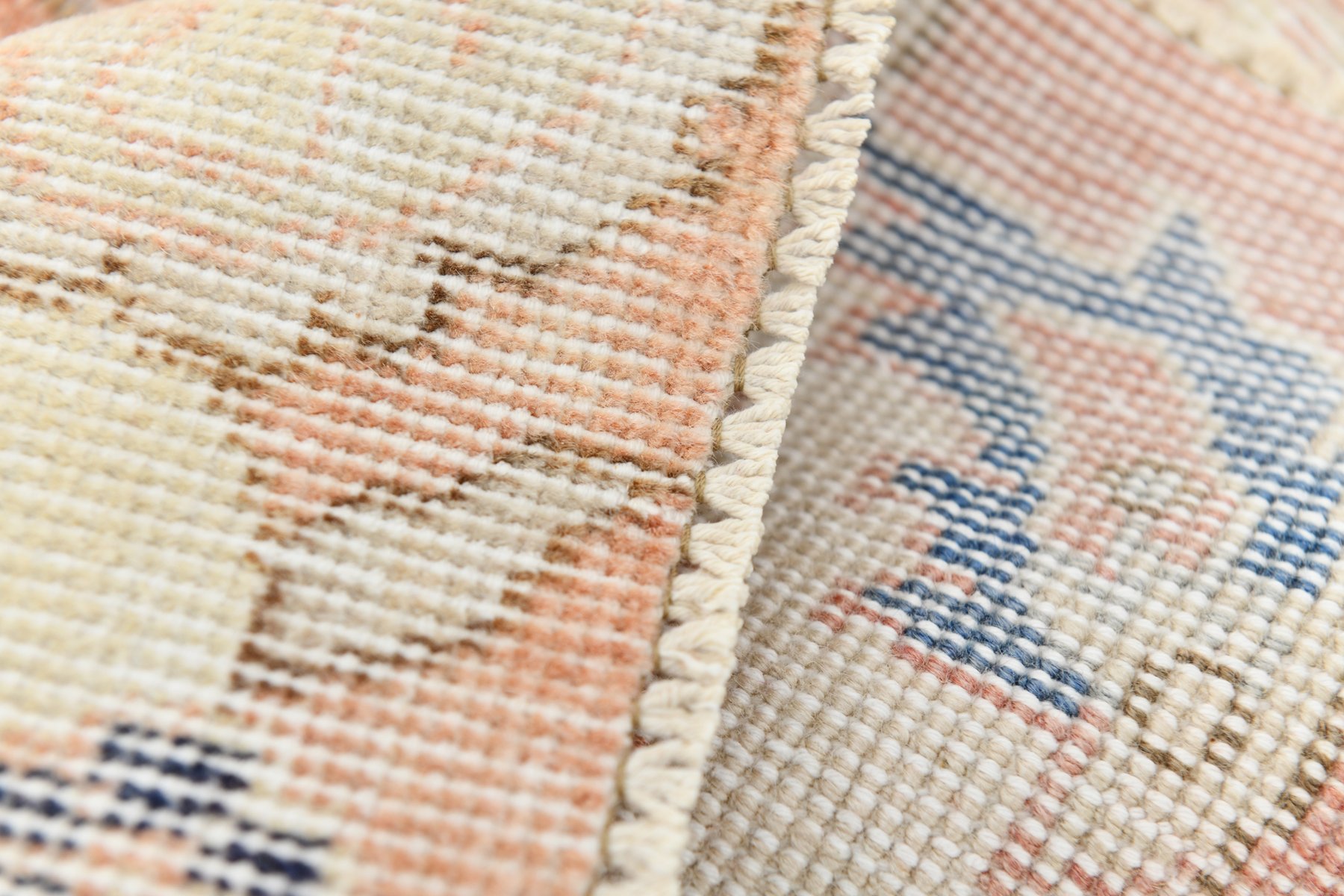 Large Turkish Pastel Rug in Wool for sale at Pamono