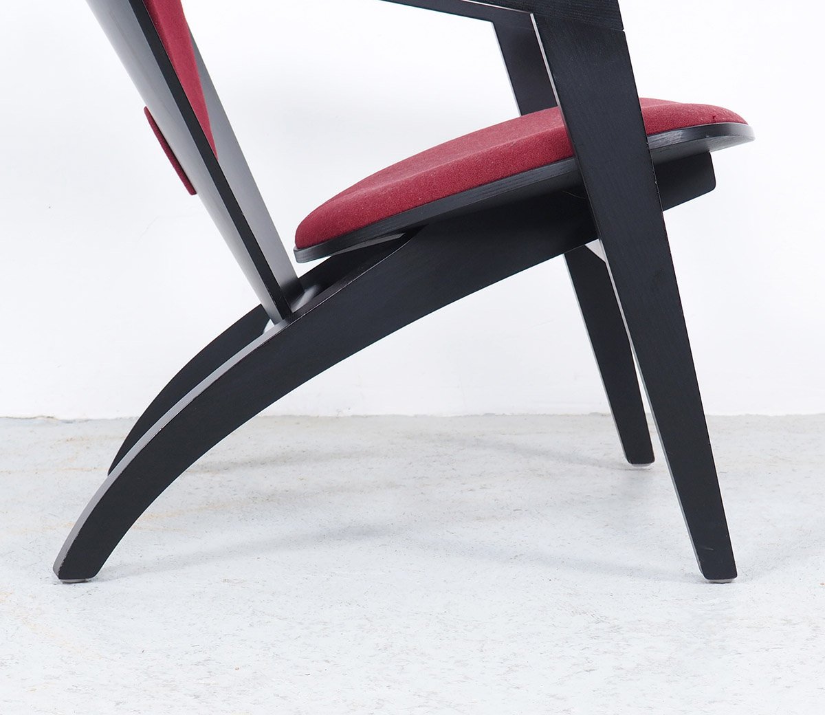 Black Butterfly Lounge Chair by Hans J. Wegner for Getama, 1970s for ...