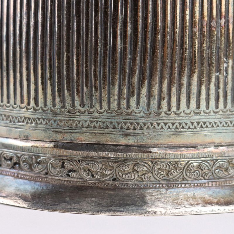 For Sale Ted Cash Hudson Bay German Silver Tobacco Box