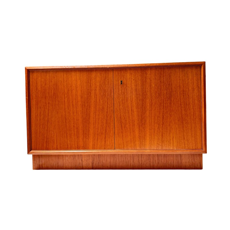 Model 409 Modular Cabinet and Wall Panel in Teak from Wk Möbel, 1960s ...