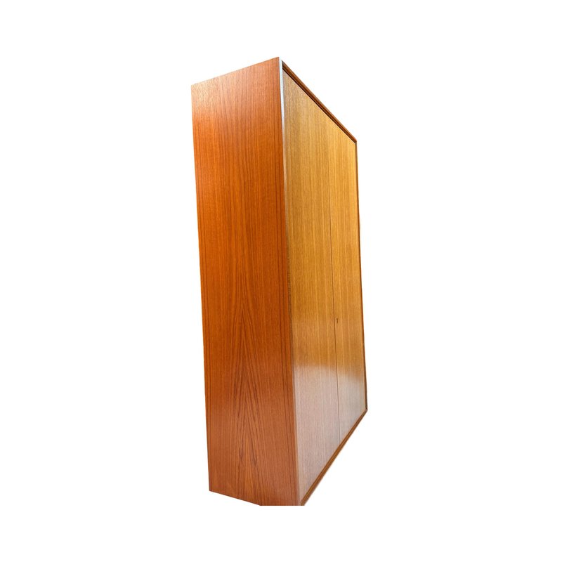 Model 409 Modular Cabinet and Wall Panel in Teak from Wk Möbel, 1960s ...