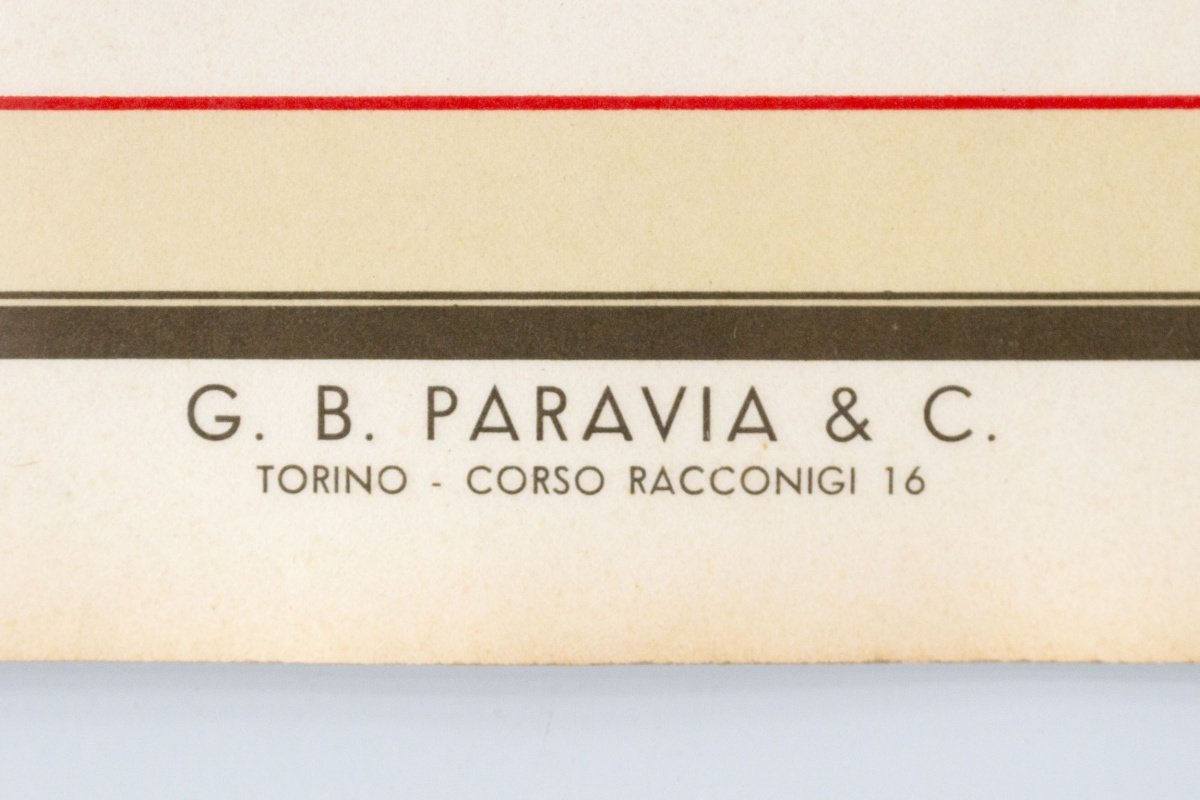 Paravia Educational Poster Depicting Fish from G.B. Paravia Torino, 1959 for ...