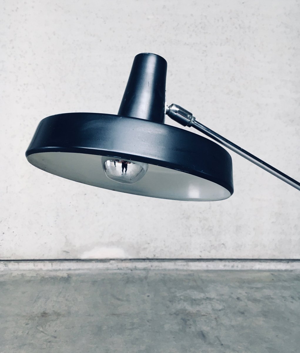 Mid-Century Modern Counterbalance Floor Lamp by Boulanger, Belgium ...