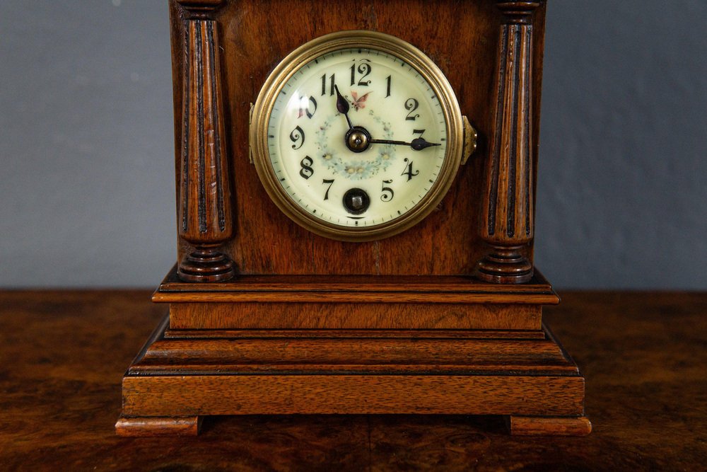 Antike Gründerzeituhr von Lenzkirch bei Pamono kaufen