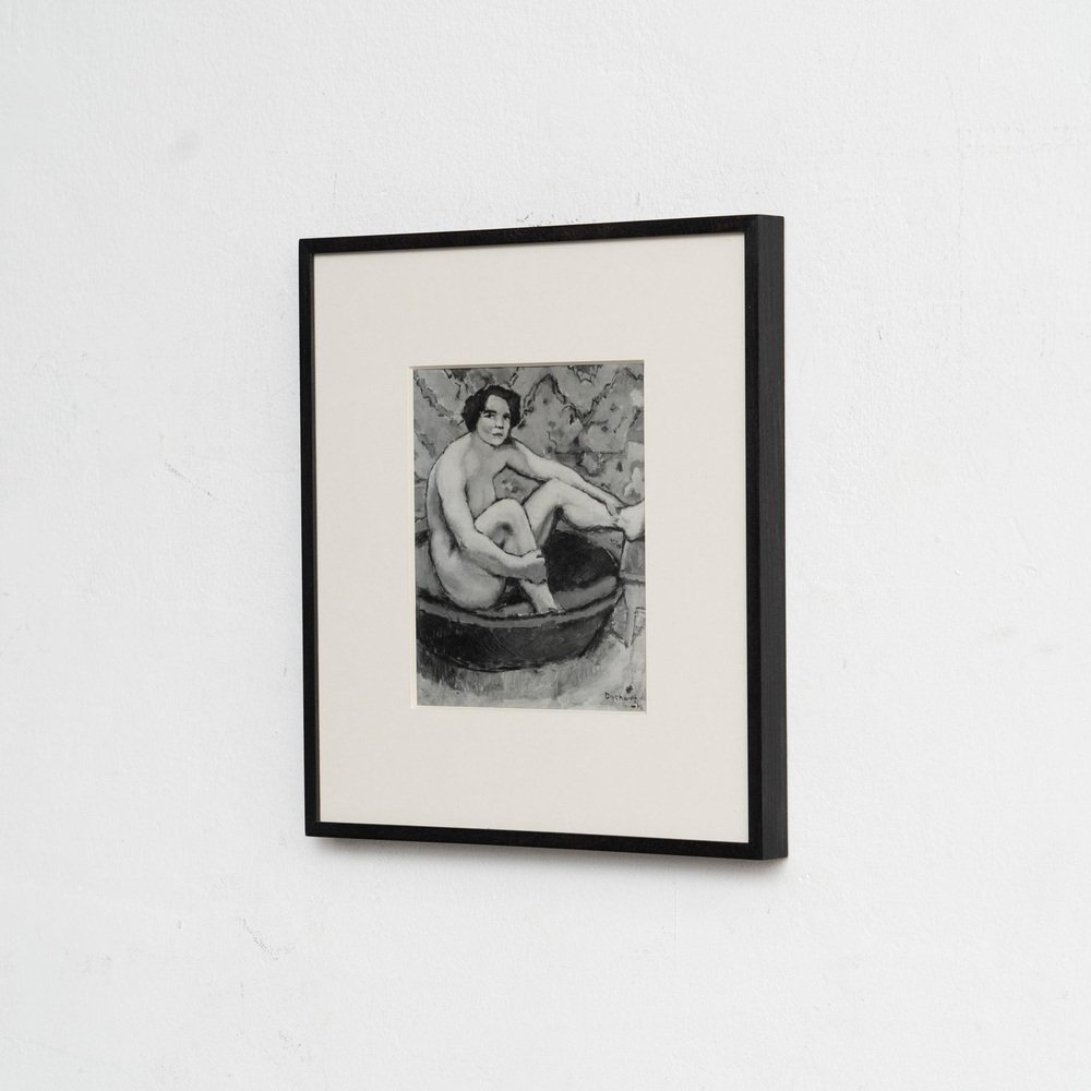 Marcel Duchamp, Seated Nude Archive Image, 1970s, Photograph for sale