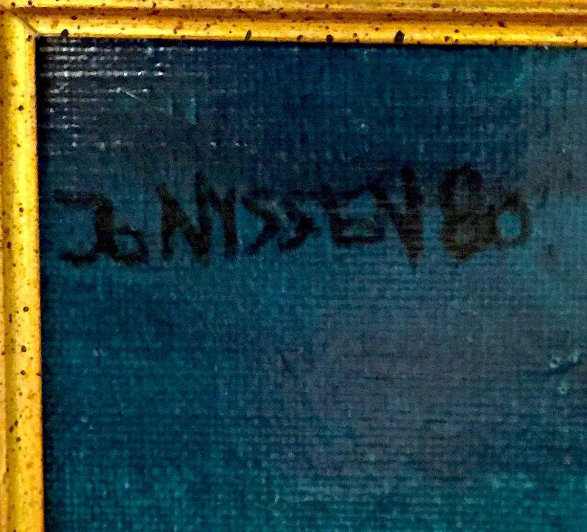 Johan Nyssen, Naked Woman, Oil on Canvas, 1980s for sale at Pamono