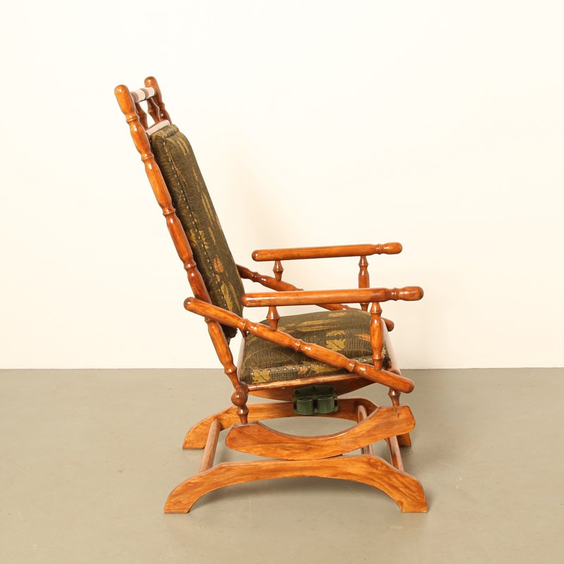 Antiker Eastlake Schaukelstuhl bei Pamono kaufen