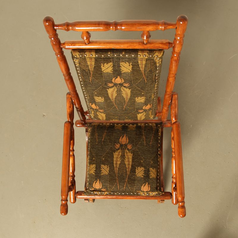 Antiker Eastlake Schaukelstuhl bei Pamono kaufen