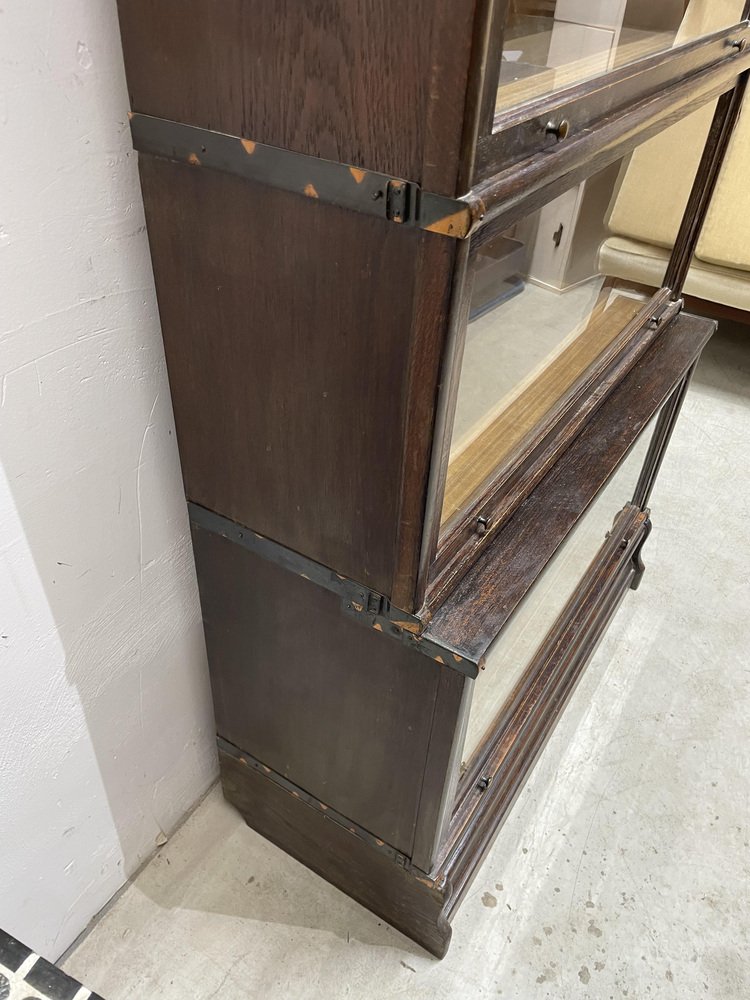 Union Modular Book Display Cabinet by Heinrich Zeiss, 1890s, Set of 6 ...