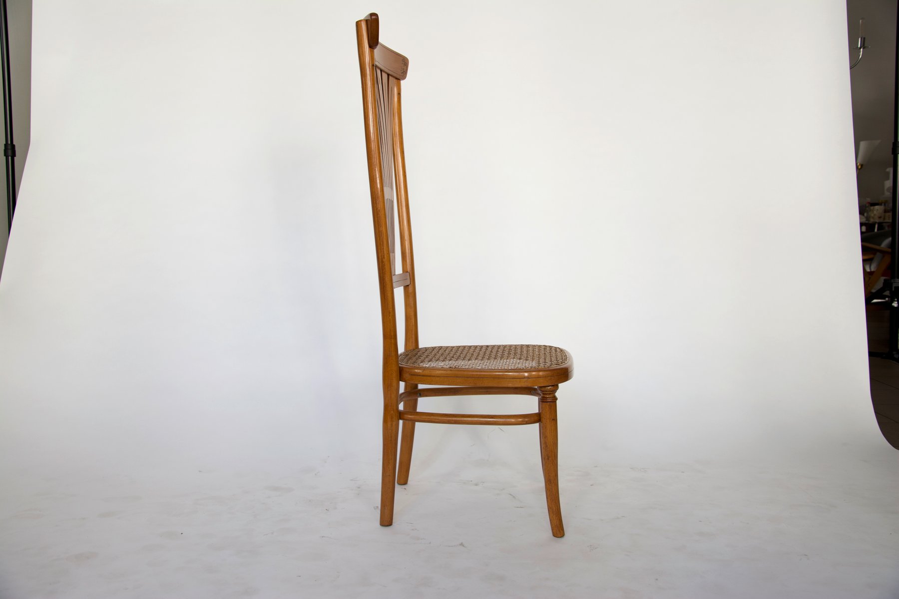 Stuhl mit Hoher Rückenlehne von 1916 bei Pamono kaufen