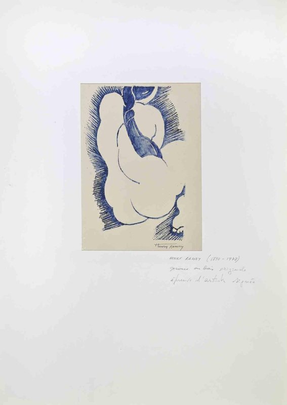 Henry Ramey, Figure, Lithograph, Mid-20th Century for sale at Pamono