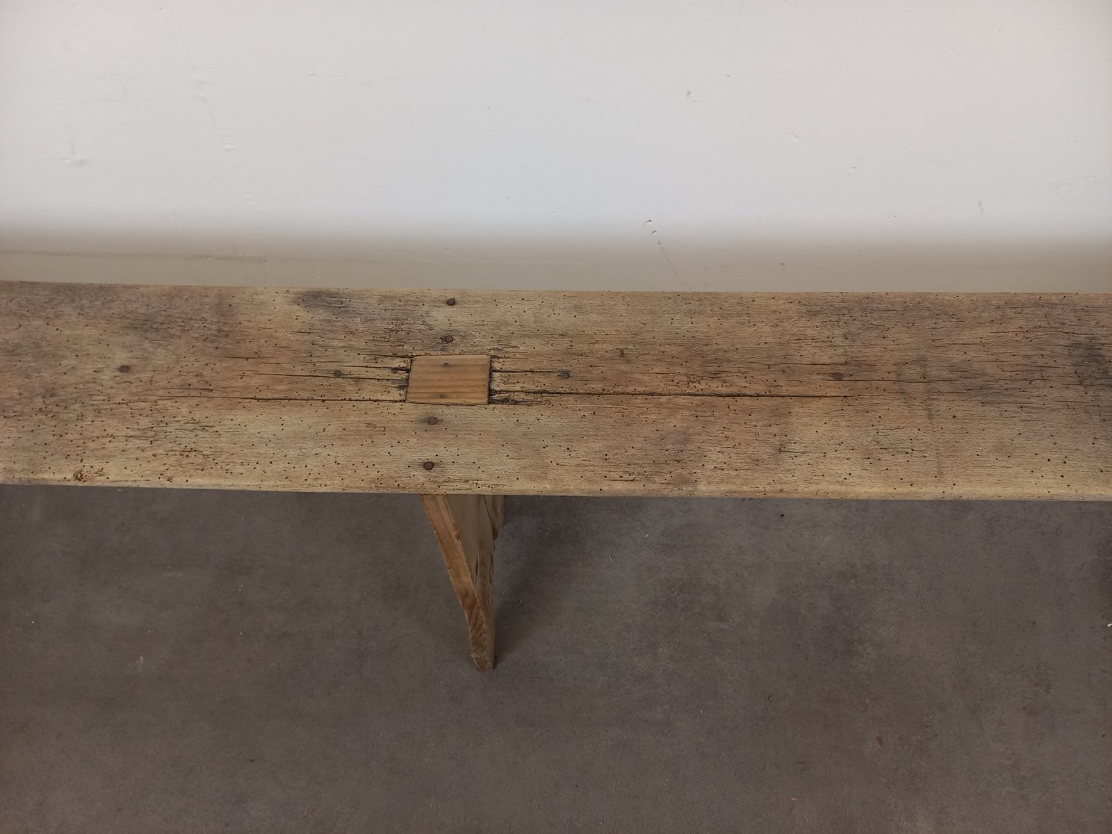Rustic Oak Bench 1920s For Sale At Pamono