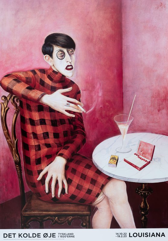 Otto Dix Sylvia Von Harden Otto Dix Porträt der Journalistin Sylvia Von Harden Poster bei Pamono