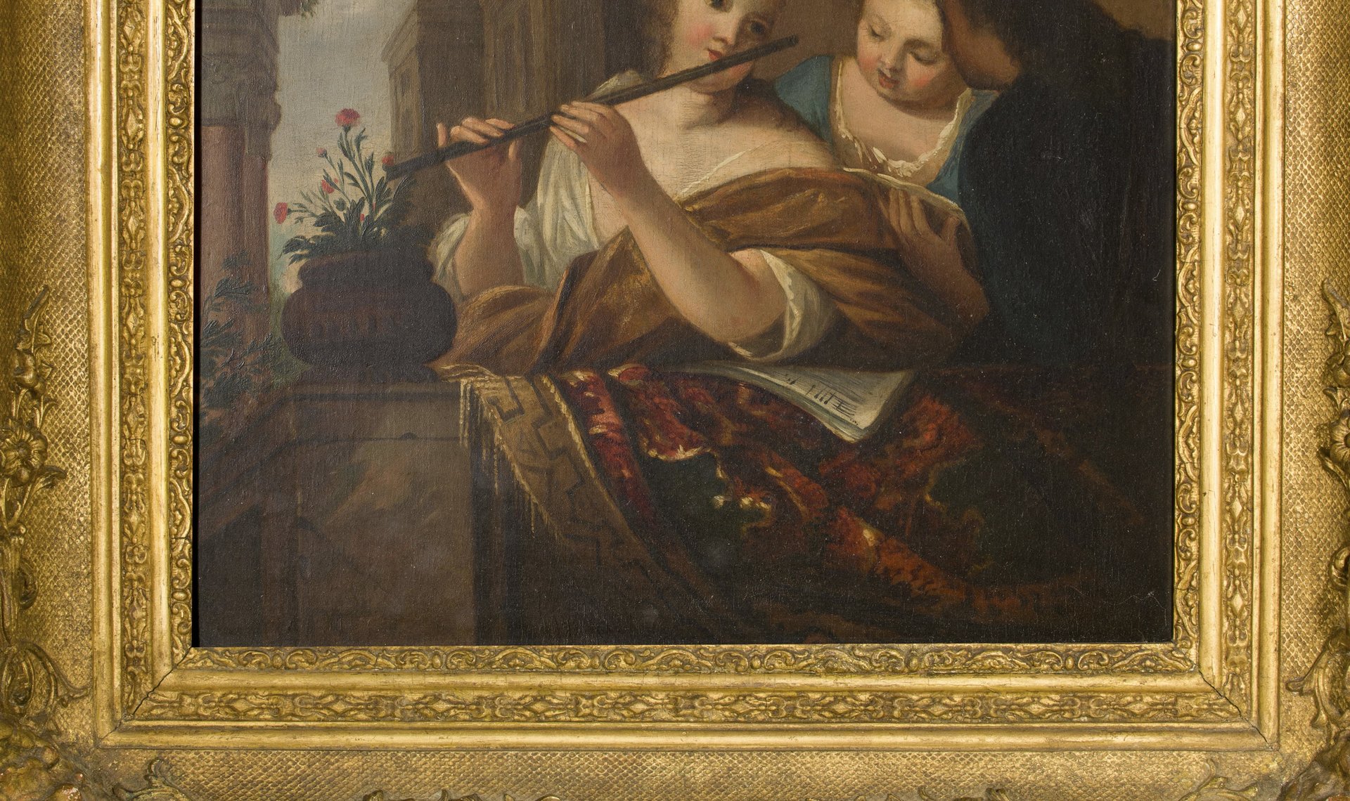 18th Century French Rococò Painting, Framed for sale at Pamono
