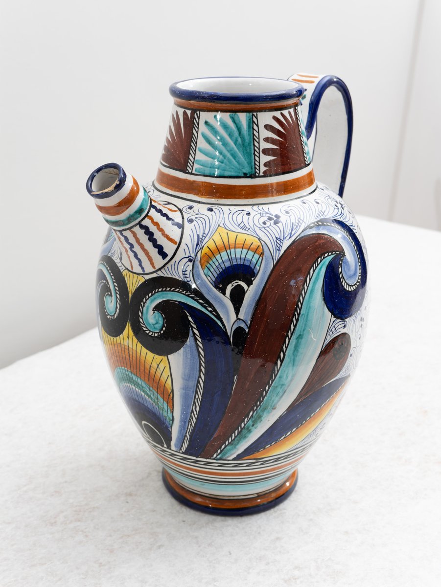Grand Vase Amphore Deko-Shop-Hannusch - 60 Cm - Marron - Poterie Céramique