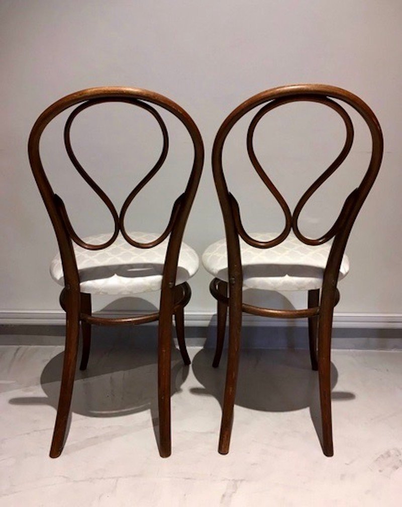 Stühle aus Bugholz von August Thonet für Thonet, 1890er bei Pamono kaufen