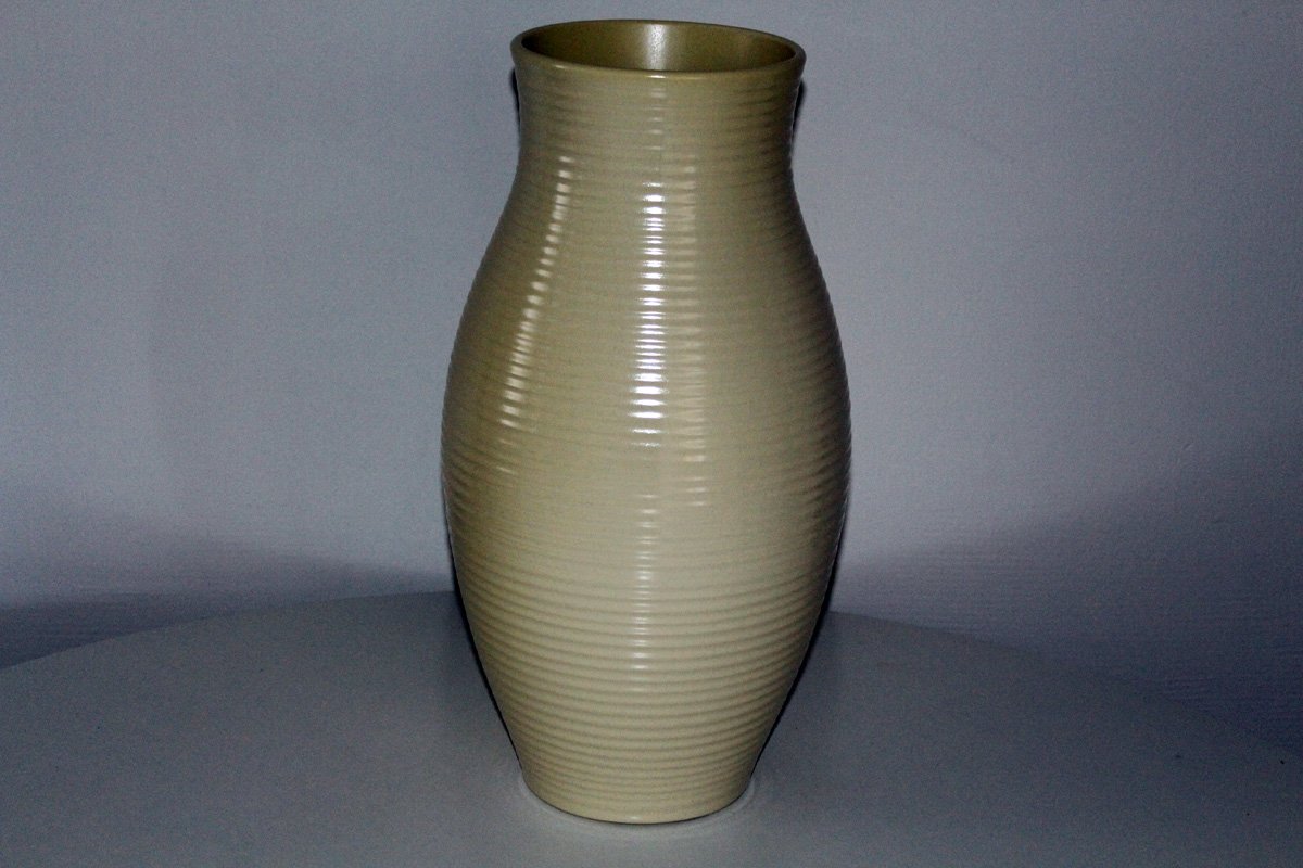 Vintage Large Ceramic Floor Vase from Gmundne Keramik for sale at Pamono