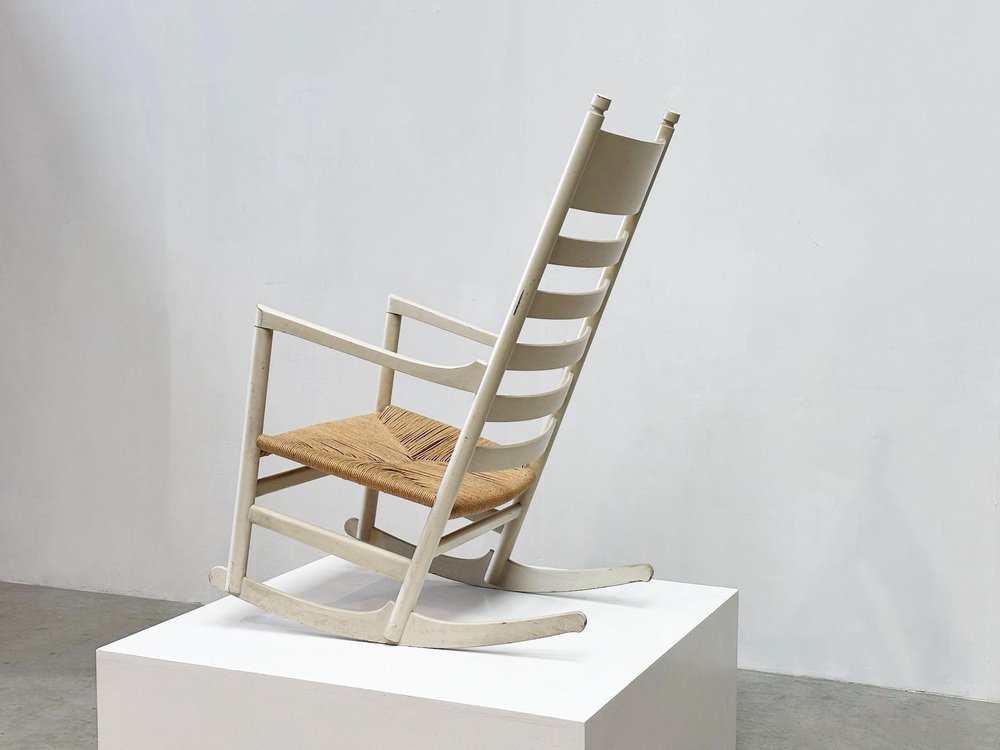 CH45 Rocking Chair by Hans Wegner, 1940s for sale at Pamono
