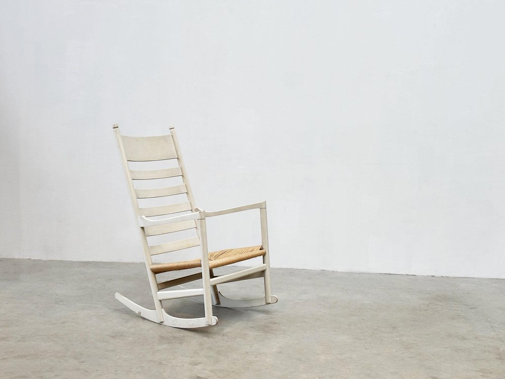 CH45 Rocking Chair by Hans Wegner, 1940s for sale at Pamono