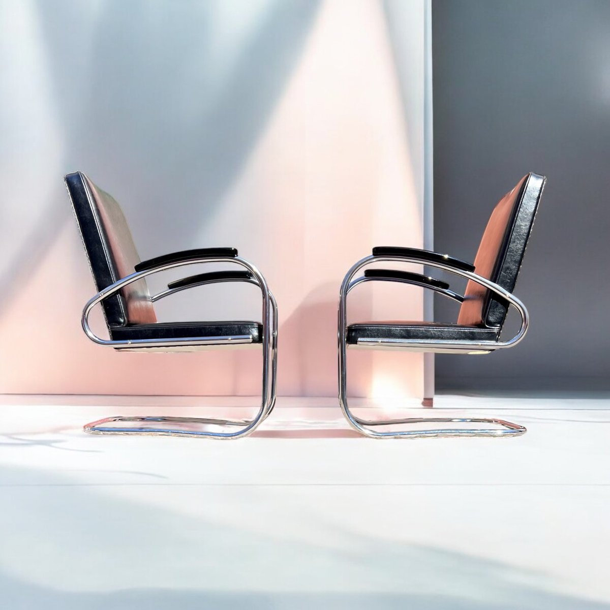 Chaise cantilever S 34 All Seasons - Mart Stam - Mouvement Bauhaus – Icônes du design original