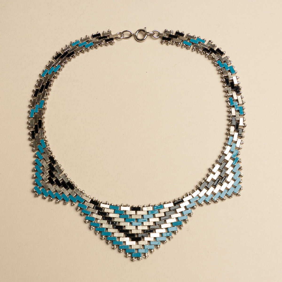 Art Deco Masonry Necklace attributed to Jakob Bengel, 1930s for sale at ...