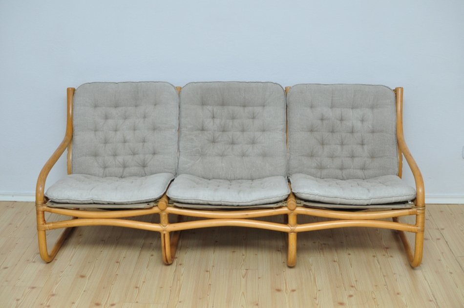 Vintage Rattan Sofa 1970s Vintage Rattan Sofa 1970s